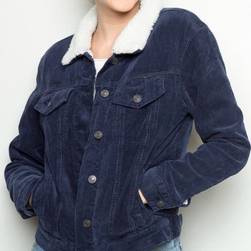 Brandy Corduroy Jacket